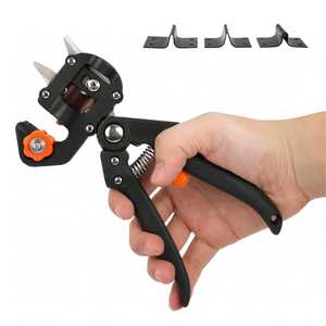 Tijeras de jardín para injertar y podar ramas de 12 mm con mango ergonómico y 3 cuchillas - Product Image 1