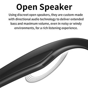 Occhiali AI Intelligenti con Traduzione Istantanea, Fotocamera Wireless <span class=keywords><strong>AR</strong></span> da 8MP, Video 1200P, Controllo Vocale e Touch, Registrazione e Riconoscimento Immagini - Product Image 5