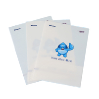Carpetas de archivos con logotipo personalizado, tamaño de carta, 0,35mm de espesor, Material Pp, presentación de 2 bolsillos para carpetas de oficina de negocios escolares