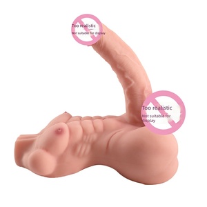 Jouets sexuels pour adultes, poupées d'amour réalistes demi-corps, godemichés et pénis réalistes pour hommes gays sans tête, 2,2 kg, aides à la masturbation homme-homme - Product Image 4