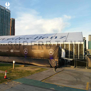 Carpa de Exhibición de Doble Capa de Aluminio Mercedes-Benz, Tela Oxford Impermeable, Rectangular, Gran Espacio, para Todas las Estaciones, Ferias Comerciales - Product Image 4