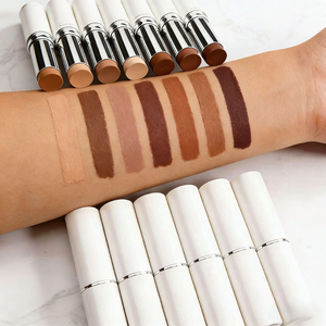 Barra de Contorno en Crema <span class=keywords><strong>para</strong></span> <span class=keywords><strong>Piel</strong></span> Oscura, Marca Privada, Vegana, de Larga Duración, Bronceador en Barra, Cosméticos al por Mayor - Product Image 3