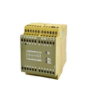 Controllore di programmazione PLC 10 con monitoraggio arresto di emergenza 24VDC 6NO 4NC ID 77409 - Product Image 1