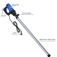 Pompe à huile verticale Portable de 1000W, tambour à main verticale, prix d'usine