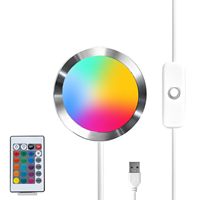 Lampes LED RGB USB pour armoire, éclairage d'étagère à télécommande pour impression 3D, kit de lampe LED Bambu Lab avec coque