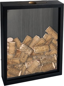 Gỗ Hiện Đại Bộ Nhớ Hộp Bóng 8X10 Đen Top Tải Hiển Thị Trường Hợp Khung Hình Chữ Nhật Hình Dạng Đa Chức Năng Cho Đồ Lặt Vặt Lưu Trữ - Product Image 5