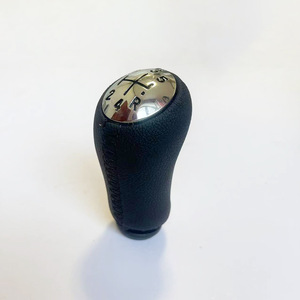 Chen Can Car Gear <b>Knob</b> Leather Manual Transmission <b>Shift</b> <b>Knob</b> For Renault Clio Modification Parts - Product Image 3