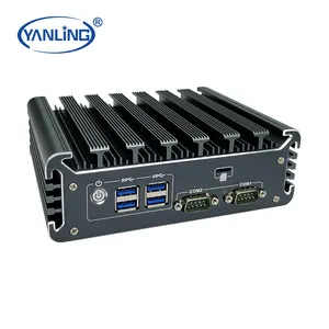 Mini PC I5 Fanless Embedded Computer Edge Computing For Iot Industrial SSD Intel Core I5 Usb Fanless Pc