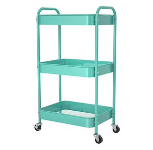 Carrello Portaoggetti in Metallo a 3 Ripiani, Scaffale di Alta Qualità per Organizzazione Domestica, <span class=keywords><strong>Porta</strong></span> <span class=keywords><strong>Spezie</strong></span> per <span class=keywords><strong>Cucina</strong></span> e Bagno - Product Image 6