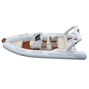 Bote Inflable Semirrígido (RIB) Yoolwin 580 <span class=keywords><strong>de</strong></span> Fibra <span class=keywords><strong>de</strong></span> Vidrio para 10 Personas, para Deportes Acuáticos, Recreación y Cruceros - Product Image 5