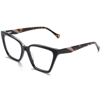 Monture de lunettes optiques Elan Optical YB8211 en forme de papillon œil-de-chat pour femme, monture complète en acétate, livraison rapide