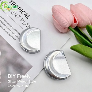 Boîte en métal colorée en forme de lune irrégulière, portable, aromathérapie, magnétique, pour parfum solide - Product Image 2