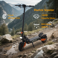 Scooter Eléctrico Todoterreno de Alto Rendimiento YUNQI K11, Motor sin Escobillas de 1600W, Marco de Aleación de Aluminio y Litio, Plegable e Impermeable