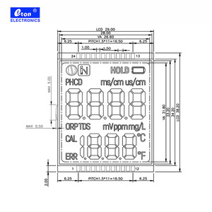 Chất lượng cao tùy chỉnh va LCD Glass cho đa mục đích tùy chỉnh phân khúc hiển thị giá thấp tùy chọn có sẵn - Product Image 4