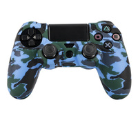 Housse en silicone pour manette PS4 Pro, coque pour PS4 Slim, grip pour joystick