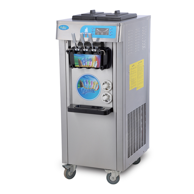 Factory Price Ice Cream Making Machine  2+1 Flavors
