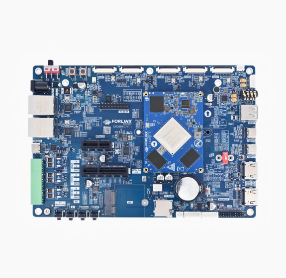 ARM Rockchip RK3588 SoM AIoT Evk Development Board with 8GB RAM 64GB EMMC 6 TOPS NPU for Edge Computing