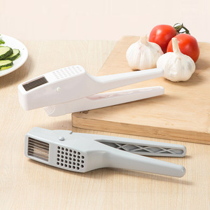 Plastic Garlic Press And Garlic Slicer 2 In 1 Ginger Chopper Garlic Press Crusher