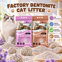 Litière pour chat en bentonite 8KG, agglomération rapide 3S, sans poussière, écologique, pour les commandes de distributeurs