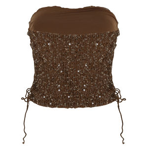 Y2K Knitted Short Breathable Tank <b>Top</b>-Bodycon Tube <b>Top</b> <b>for</b> <b>Women</b> - Product Image 6