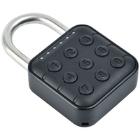 Cadenas étanche pour extérieur, conception étanche avec clés à chiffres surdimensionnées, méthode de déverrouillage par application Tuya