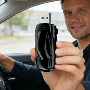 อะแดปเตอร์ Carplay แบบไร้สาย 2 in 1 สำหรับรถยนต์ รองรับ Android Auto และ Carplay - Product Image 1