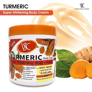 Crème Corporelle Super Éclaircissante et Hydratante 500g à la Curcumine avec Collagène, Anti-Taches et Anti-Âge, Meilleure Vente - Product Image 5