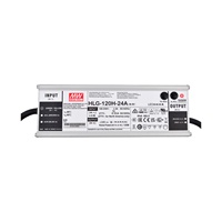 Driver LED à tension constante série HLG Mean Well 80W 120W 320W 12V 36V 48V IP67 Boîtier métallique pour éclairage industriel extérieur