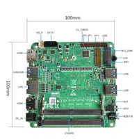 Carte mère mini PC Intel I5-12450H/1235U de 12e/13e génération, 2*HD2.0/2*Type-C (USB+DP), 2*SO-DIMM DDR5, Intel I226, carte réseau 2.5G, carte mère NUC