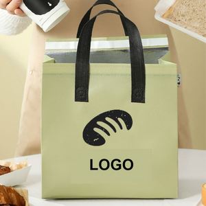 Custom Logo Biodegradable Fabric Thermal Food <b>Cooler</b> <b>Backpack</b> Bag Waterproof Non Woven Insulated Exhibition <b>Cooler</b> Bags - Product Image 2