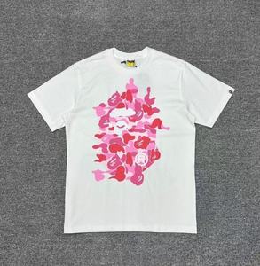 Camiseta Deportiva Casual Vintage de Manga Corta con Estampado de Letras, Holgada y Cómoda, de Algodón Peinado Transpirable - Product Image 2