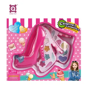 Fashion Girls kids Washable Lovely Gift Make Up Suitcase make up play pretend small toys for girls makeup kit