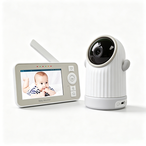 กล้องวงจรปิดอัจฉริยะ KT412W Tuya Smart WiFi สำหรับเด็ก หน้าจอ IPS 4 นิ้ว พร้อมระบบตรวจจับการเคลื่อนไหวและการร้องไห้ด้วย AI และช่องใส่การ์ด TF/SD สำหรับบันทึกภาพ - Product Image 1