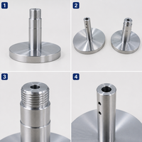 Usinage CNC de précision sur mesure, pièces en acier inoxydable et aluminium, tournage, fraisage, composants de base anodisés, automatisation
