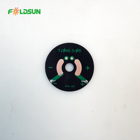 Panel Surya Epoxy Tanpa Bingkai Bulat Kustom FOLDSUN Diameter 46,5mm 2V Efisiensi Tinggi Ramah Lingkungan Modul PV Mono