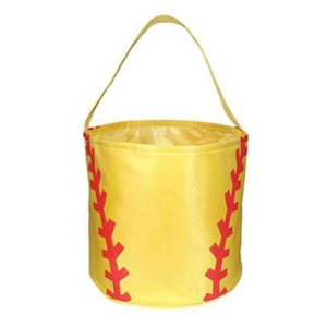 Cesta Deportiva Personalizada para Halloween, Cesta para Dulces, Cesta Personalizada de Rugby, Béisbol, Sóftbol, Fútbol Americano, Baloncesto, Cesta de Pascua - Product Image 5