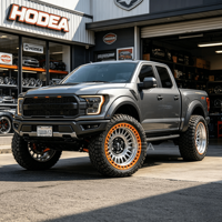 Jantes Beadlock forgées tout-terrain 17/18 pouces, jantes à fond profond orange pour Wrangler, couleur personnalisée, jantes Beadlock forgées