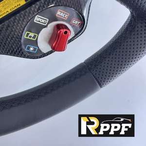 Volant en fibre de carbone sur mesure Rppf pour <span class=keywords><strong>Ferrari</strong></span> F430 2005-2009 - Product Image 5