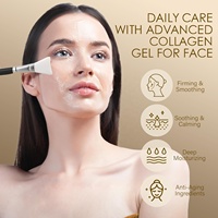 Gel conducteur Peptide de collagène Escargot Mucine Hydratant Lifting et raffermissant Gel conducteur sans rinçage pour la peau pour le visage