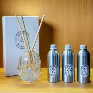DPTYQ 2025 – Coffret <span class=keywords><strong>diffuseur</strong></span> de parfum d'ambiance en verre avec bâtonnets en rotin, sans flamme, sans alcool, aromathérapie, durée 180 jours - Product Image 3