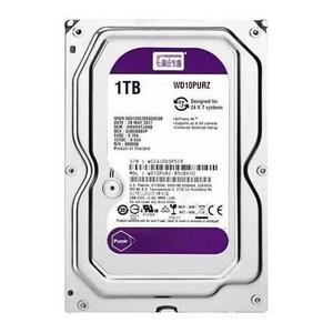 Disque dur WD10PURZ 1 To, 3,5 pouces, SATA, HDD Purple, stockage DVR, NVR, CCTV - Product Image 1