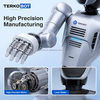 TERKOBOT ATOM Max, Robot Humanoide Bípedo de Tamaño Completo, 41DOF, Carga Útil de 7 kg, IA Incorporada, Robot de Servicio Industrial con Control Remoto MR