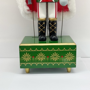 <span class=keywords><strong>Caja</strong></span> <span class=keywords><strong>Musical</strong></span> Mecánica <span class=keywords><strong>de</strong></span> Madera con Forma <span class=keywords><strong>de</strong></span> Ratón Cascanueces Navideño, Decoración para Sala <span class=keywords><strong>de</strong></span> Estar - Product Image 2