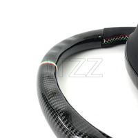 Volant de direction en fibre de carbone intérieur automobile pour BMW E46 E39 E53 M3 330ci 325i 1999 2000 2001 2002 2003 2004