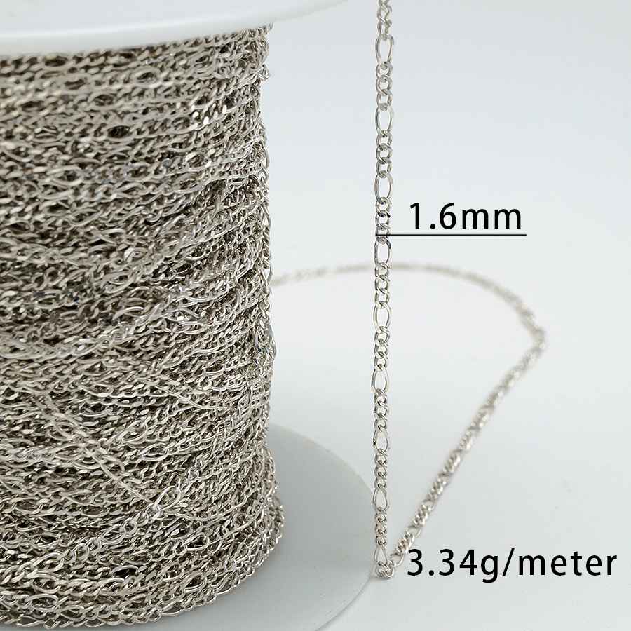 สร้อยคอเงิน JZQT-006-1.6MM ลายฟิกาโร