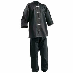 ผ้าฝ้ายสีขาวกังฟูเครื่องแบบผ้าฝ้าย - Product Image 1