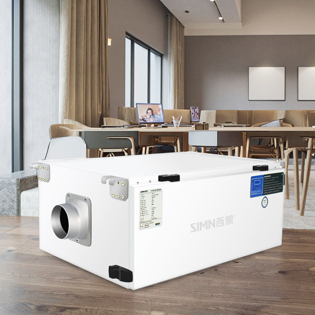 Ceiling Mounted Industrial Dehumidifier 90L/Day Duct Electric New Condition for Home Use