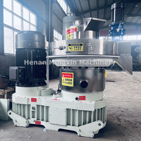 Machine à granulés de bois à prix de gros usine, ligne de production de granulés de sciure et de coques de riz, machine à granulés de biomasse à moule annulaire