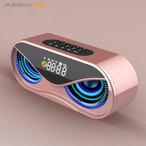Radio FM Multifunción, Reloj Despertador Digital, Diseño de Ojo de Búho, Altavoz Inalámbrico con Bluetooth - Product Image 3