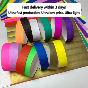 Bracelets en Tyvek personnalisés en gros, bracelets imperméables imprimables, billets d'identification, papier promotionnel, bracelets personnalisés - Product Image 5